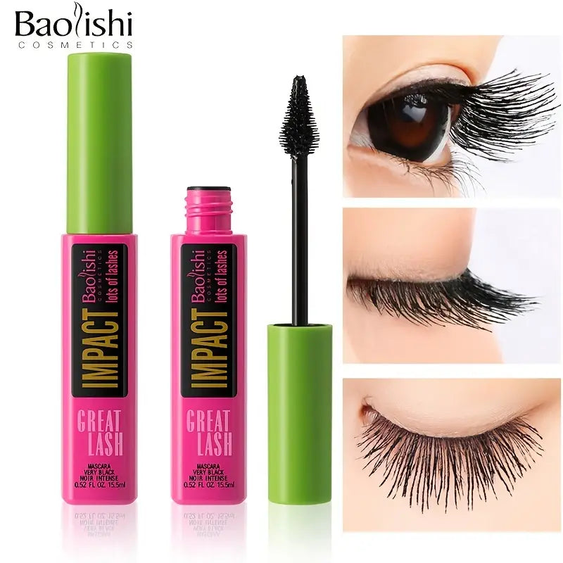 4D Silk Fiber Waterproof Mascara for Length & Volume